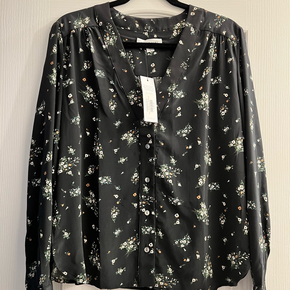 Amour Vert Kaya Silk Blouse
